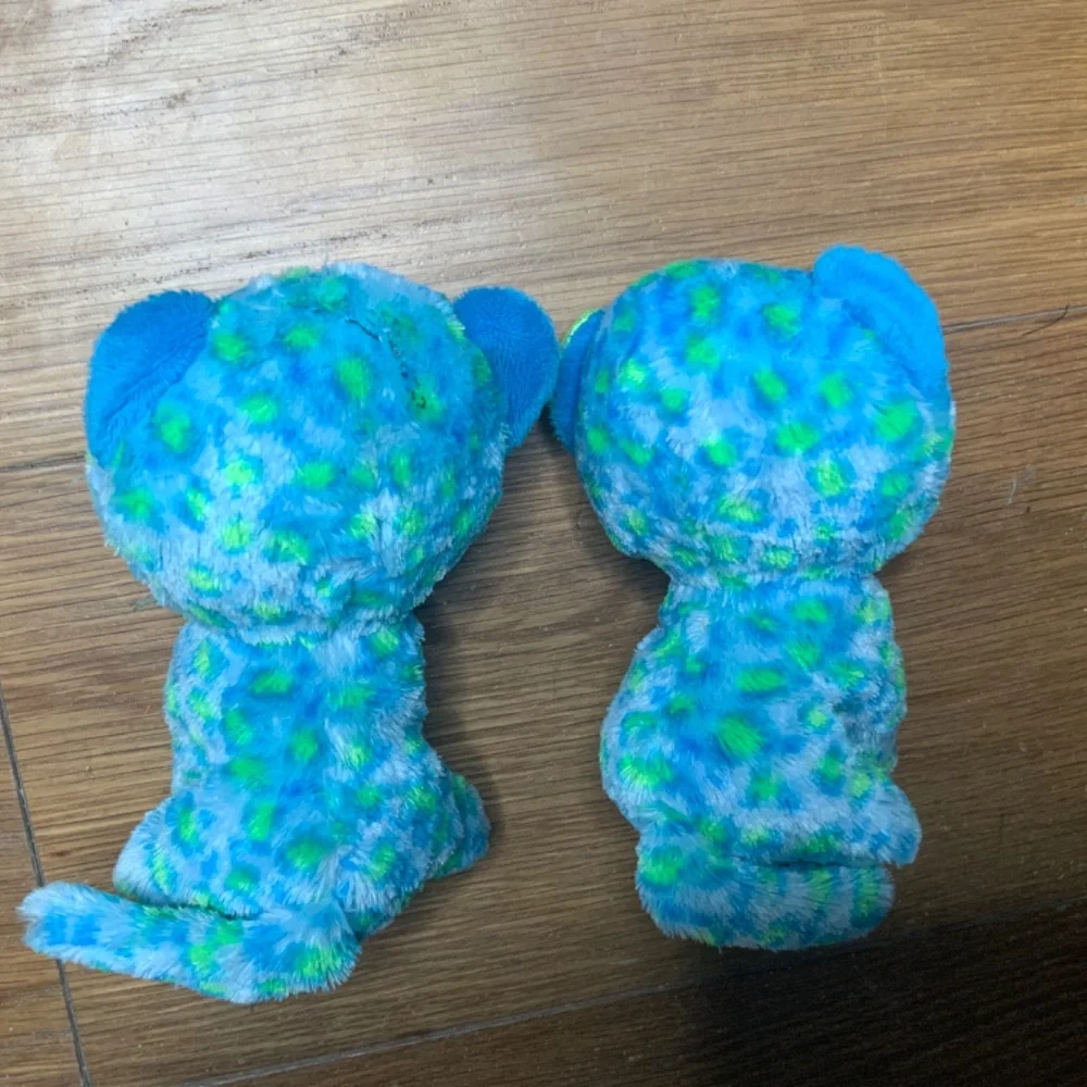Set of Two Ty Leona Leopards